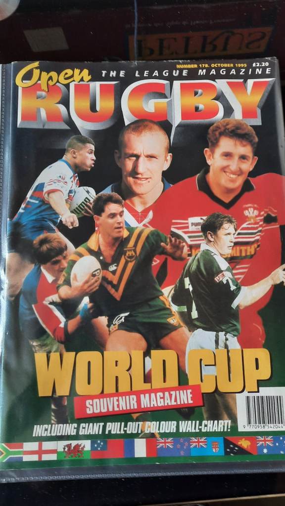 Open Rugby magazine, October 1995 World Cup souvenir edition