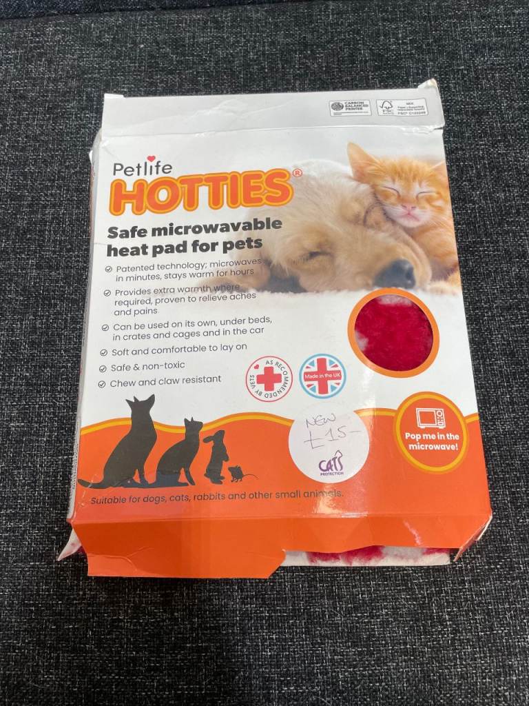 Microwavable Heat Pad for Pets