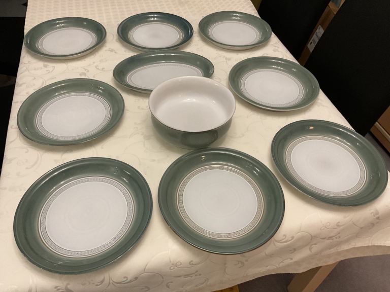 Denby Green Castile dinner plates and more