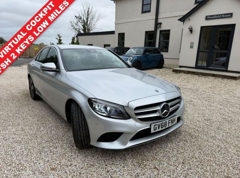 2018 Mercedes-Benz C Class 1.5 C200 MHEV EQ Boost Sport (Premium) Saloon 4dr Petrol G-Tronic+ Eur...