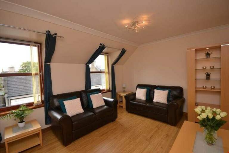 2 bed central Inverurie furnished flat