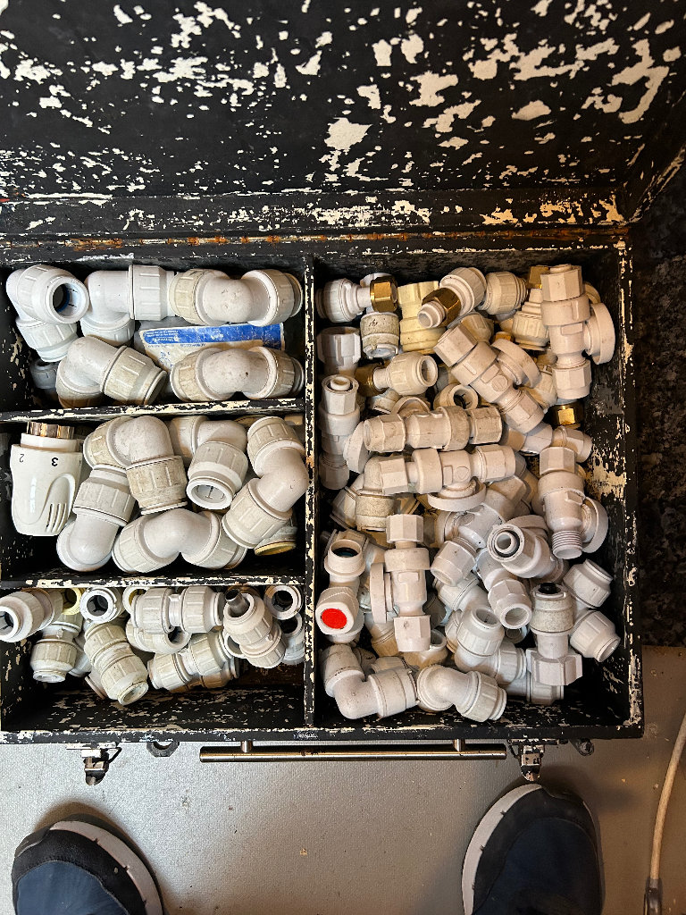 Plumbers fittings and fixtures 