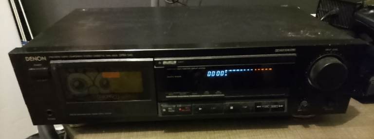 Denon Cass deck player recorder seperate 