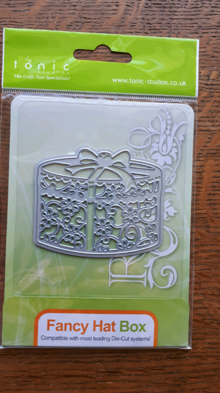 Crafting Die - Fancy Hat Box - NEW 