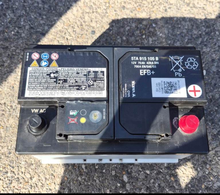 Original VW Stop start EFB+ Battery