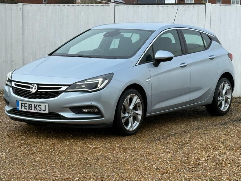 2018 Vauxhall Astra SRI 20,849 MILES Hatchback Petrol Manual