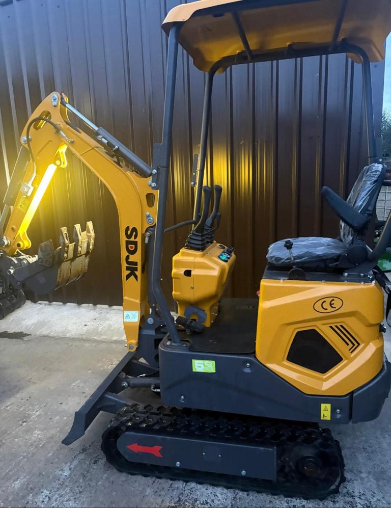 Mini Digger Diesel 1. 2 Ton Swing Boom 
