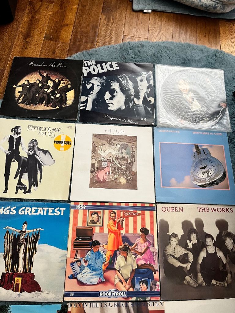 Good Condition Various LPs up for offer The Police, Paul McCartney & Wings, Queen, and More