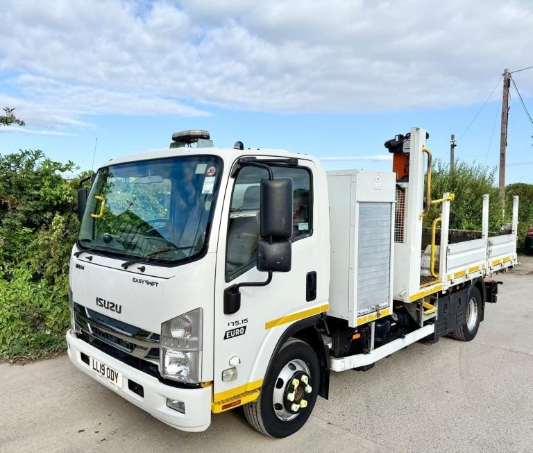 2019 ISUZU FORWARD N75.150 TOOLBOX TIPPER TARMAC CHUTES 7.5T EURO-6 26,000 MILES