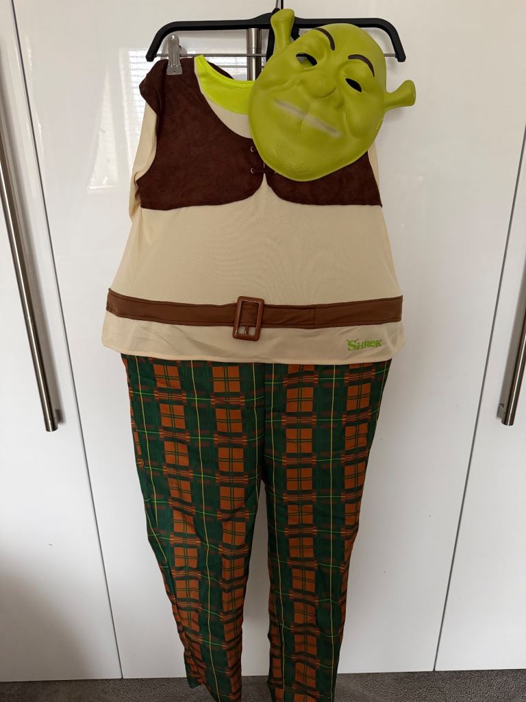 Shrek Halloween costume 