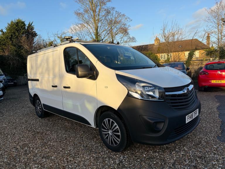 2018 Vauxhall Vivaro 1.6 CDTi 2900 Panel Van 5dr Diesel Manual L1 H1 Euro 6