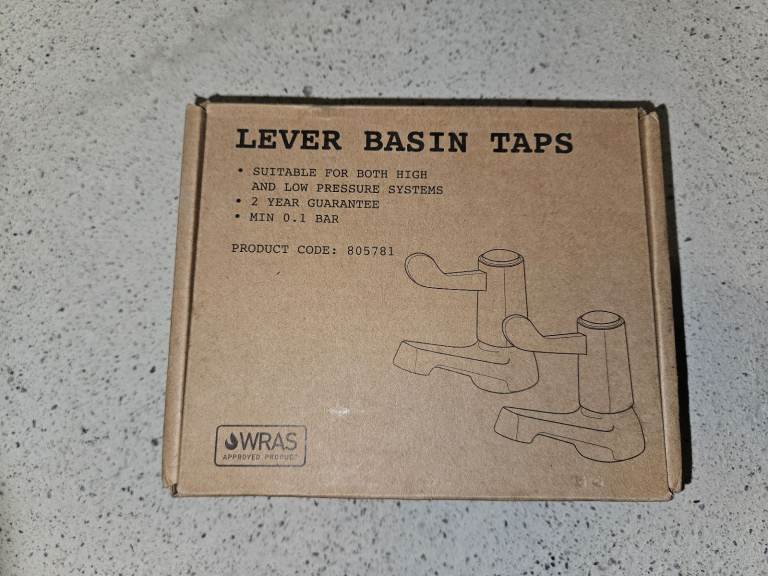 image for Lever basin taps