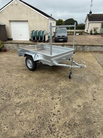 Car Trailer - 6 x 4 - Galvanised