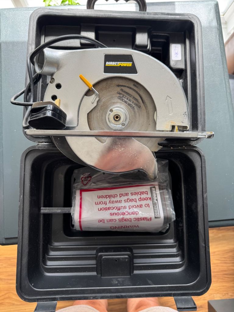 POWERPLUS Circular Saw – Good Condition, Comes with Case