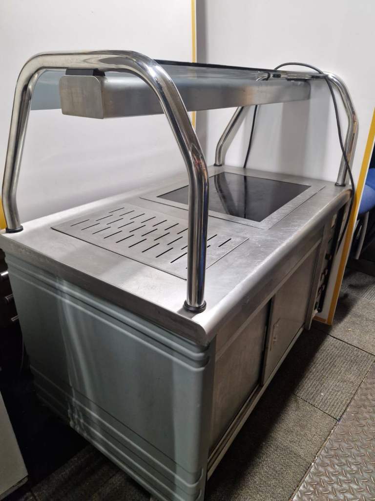 Grundy – eclipse 3KW 240V 91303 S9 buffet display 1.3m wide hot plate commercial food warmer