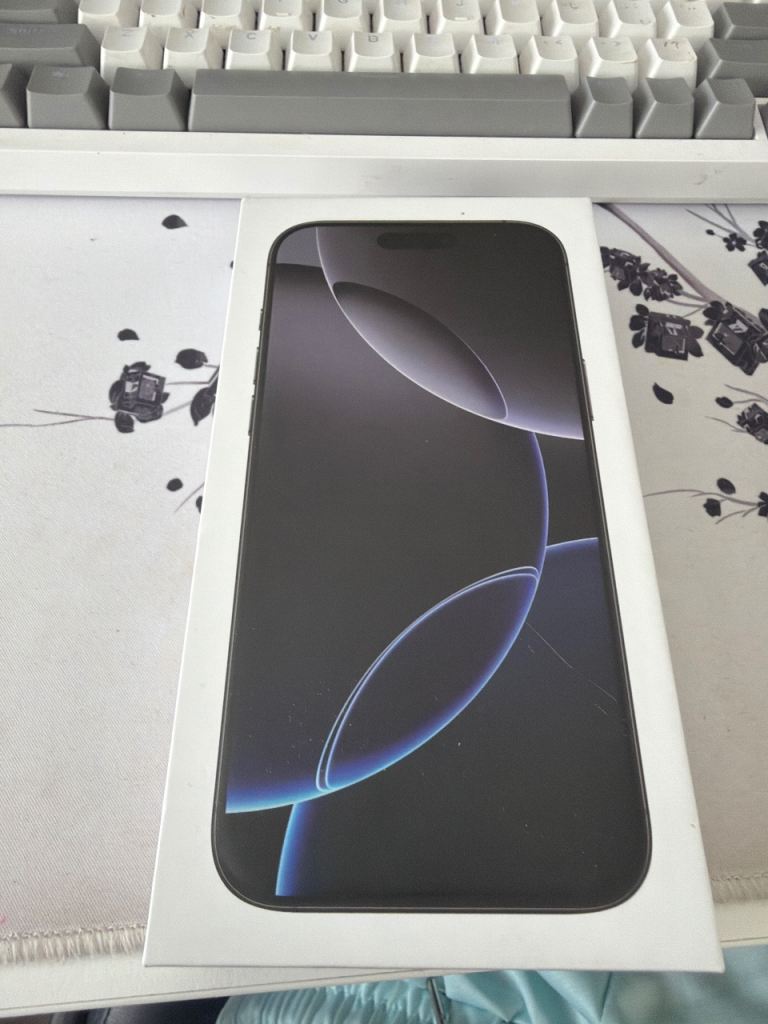iPhone 16 Pro Max - Black, NEW in Box