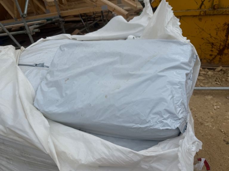 Bark mulch bags 