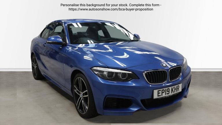 2019 BMW 2 Series 218i M Sport 2dr [Nav] Coupe Manual