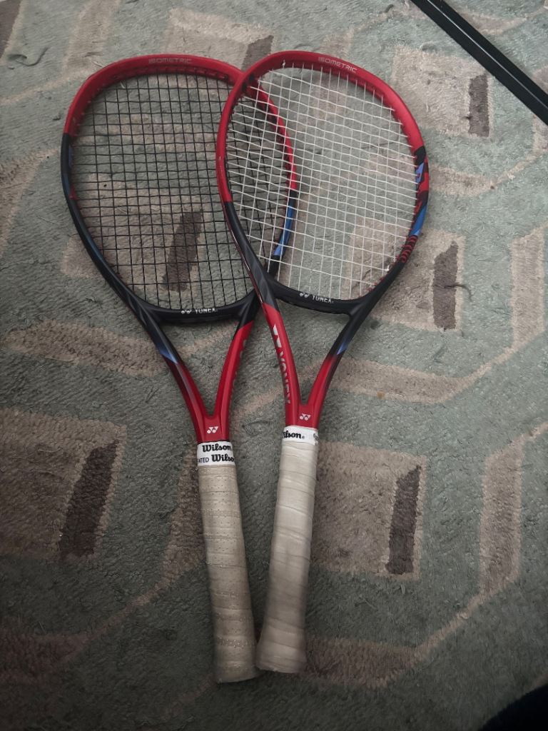 Yonex VCORE PRO 100L Tennis Racquets x2 – Good Condition