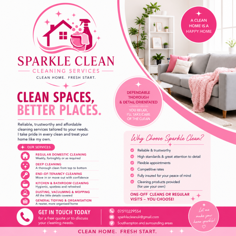 Reliable and affordable cleaning services in Hampshire