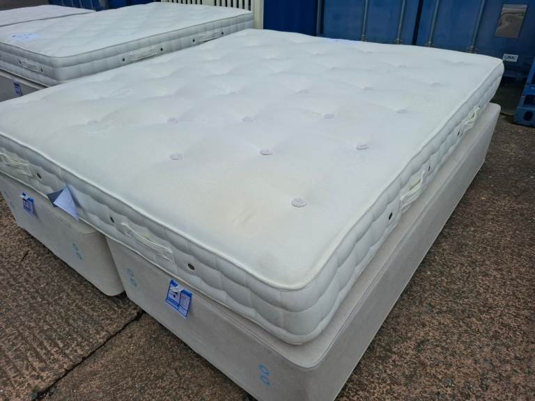 Super king divan bed with mattress 