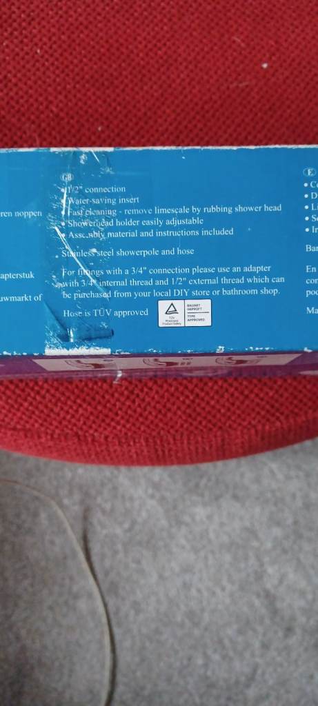 Shower set new still on box 