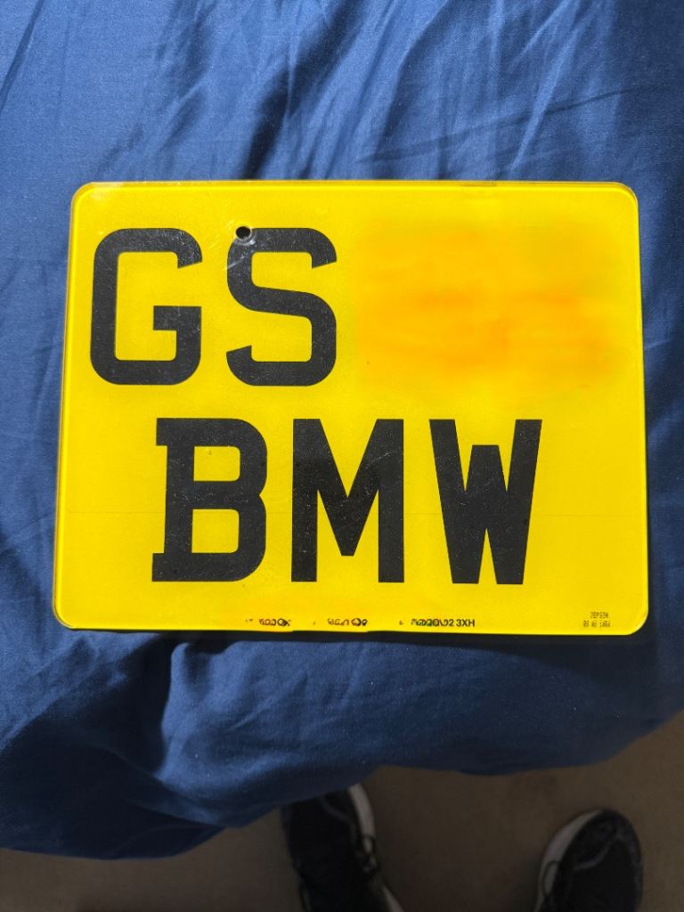 Private Reg Number Plate 