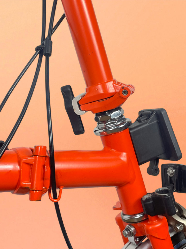 Brompton M3R (C Line Utility) - Luggage Rack - Orange