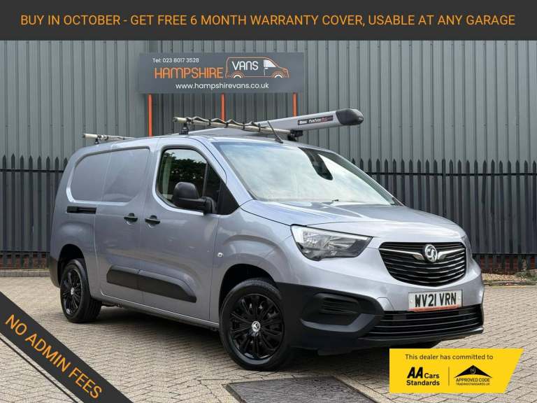 2021 Vauxhall Combo 1.5 Turbo D 2300 Edition Panel Van 4dr Diesel Manual L2 H1 Euro 6 (100 ps) Pa...