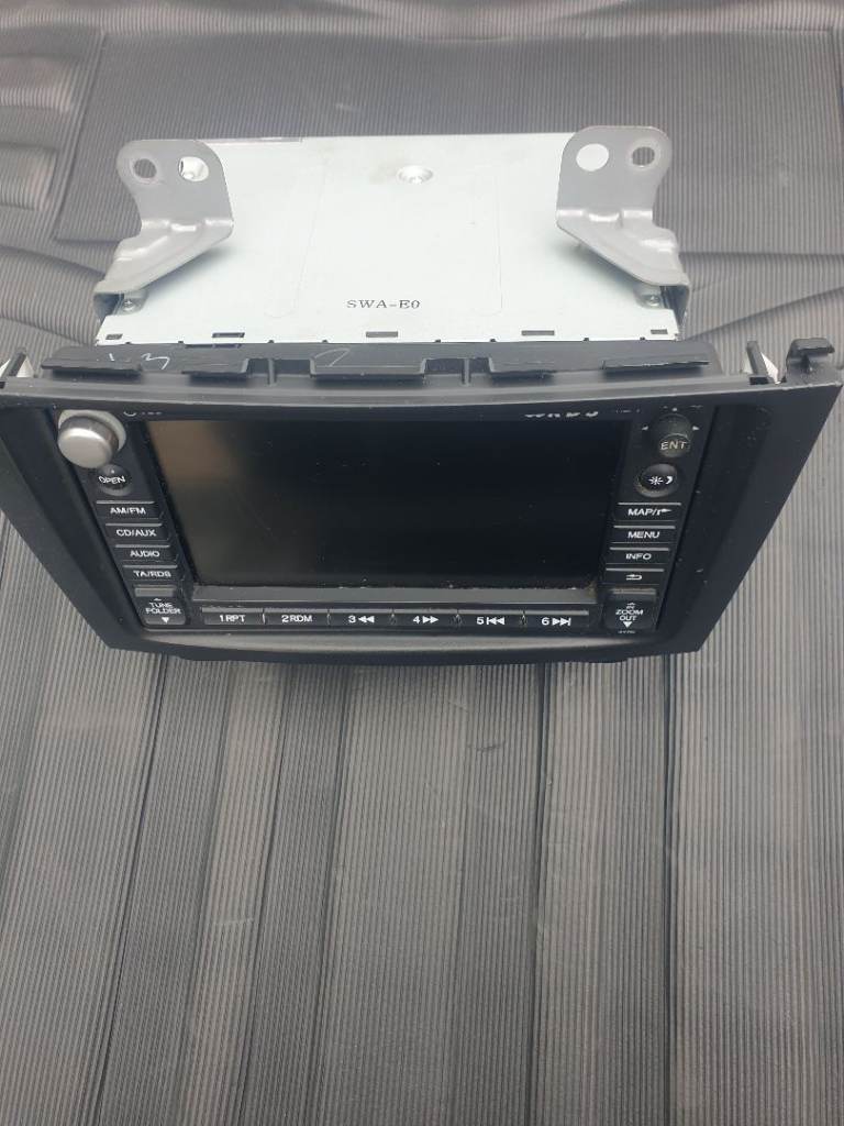 Honda crv mk3 stereo satnav unit 