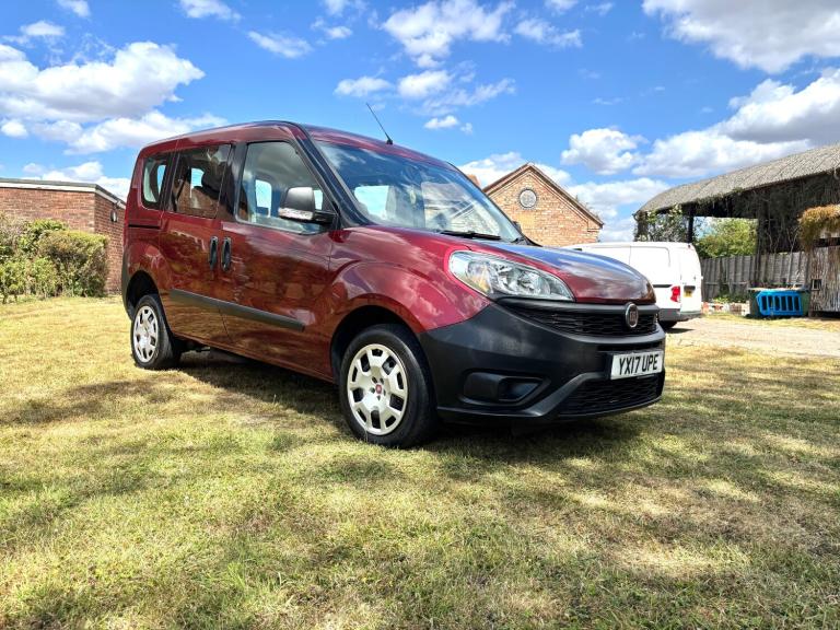 2017 Fiat Doblo 1.4 16V Pop 5dr Gowrings Mobility  WAV 3 Seats + Wheelchair MPV Petrol Manual