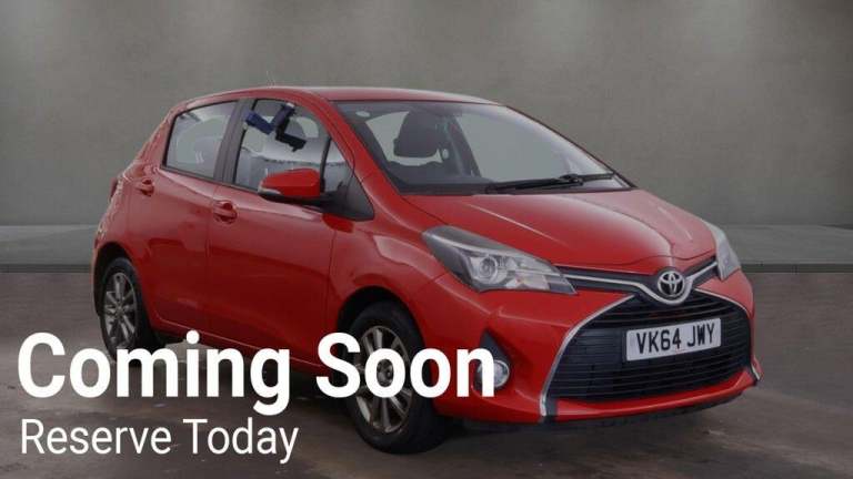 2014 Toyota Yaris 1.33 VVT-i Icon 5dr HATCHBACK PETROL Manual