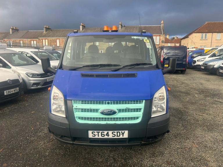 2014 Ford Transit D/Cab Chassis TDCi 125ps [DRW] TIMING CHAIN NOT BELT TIPPER CHASSIS CAB Diesel ...