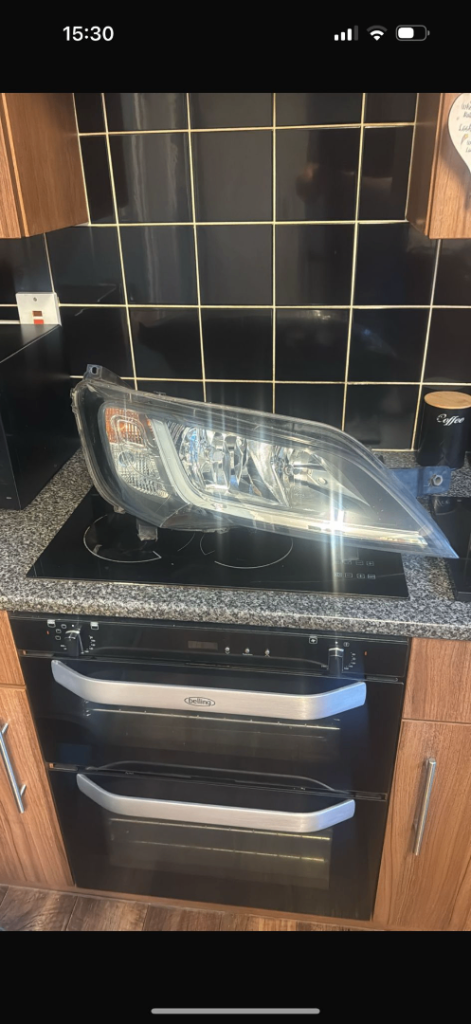 Fiat Ducato Peugeot Boxer Citroen Relay drivers side headlight 