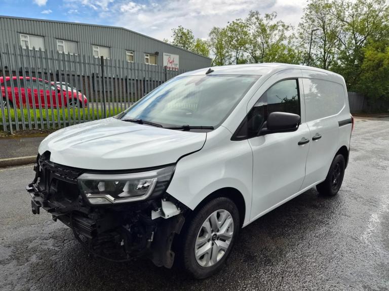 2024 74 RENAULT KANGOO ML19 Blue dCi 95 Advance Van Damaged Salvage CAT N
