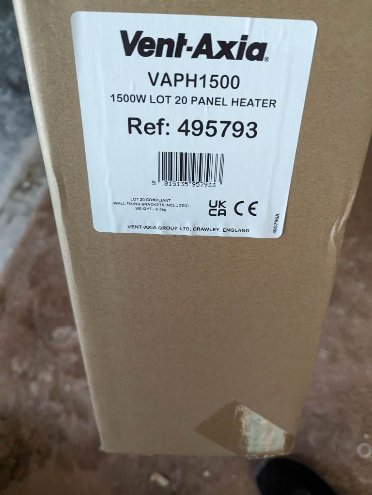 Vent-Axia electric heater 