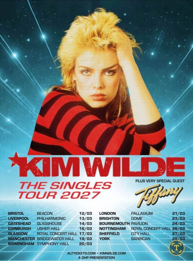 1 x Kim Wilde plus special guest Tiffany