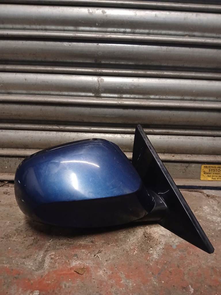 Genuine BMW 3 Series F30 F31 Right Driver Side Door Wing Mirror Blue OEM 7208145