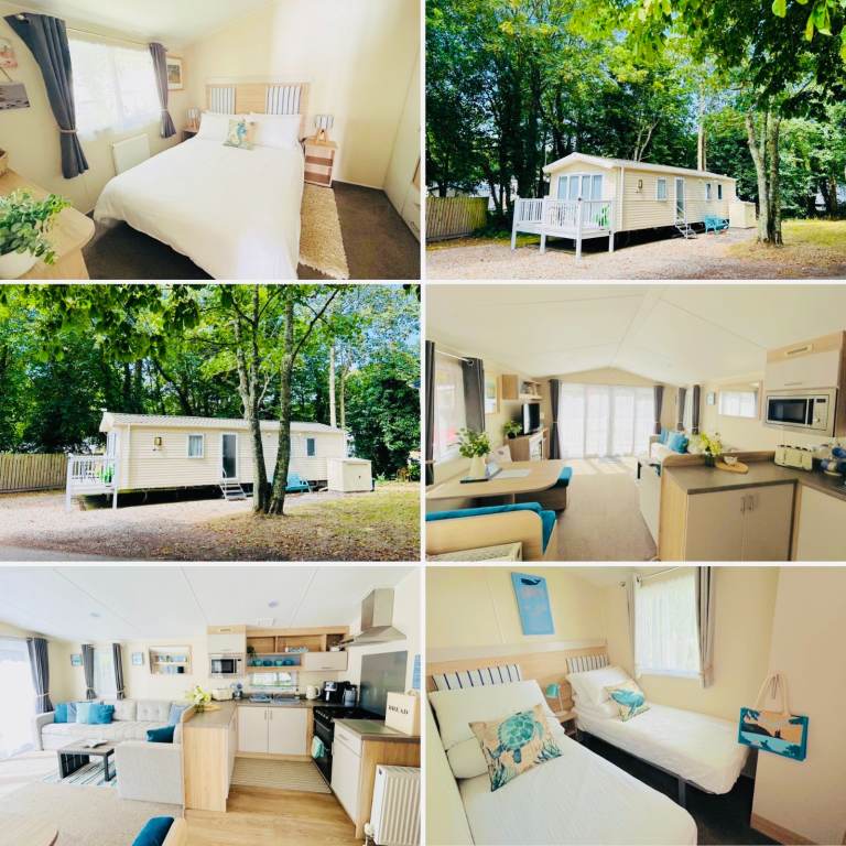 STATIC CARAVAN FOR SALE IN CORNWALL NOW REDUCED TO £34,950 close to beaches 