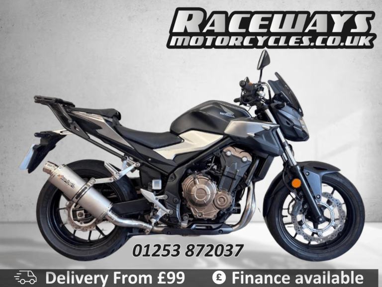 HONDA CB500F 2020 20 REG 13,022 MILES BLACK USED MOTORCYCLE 471CC