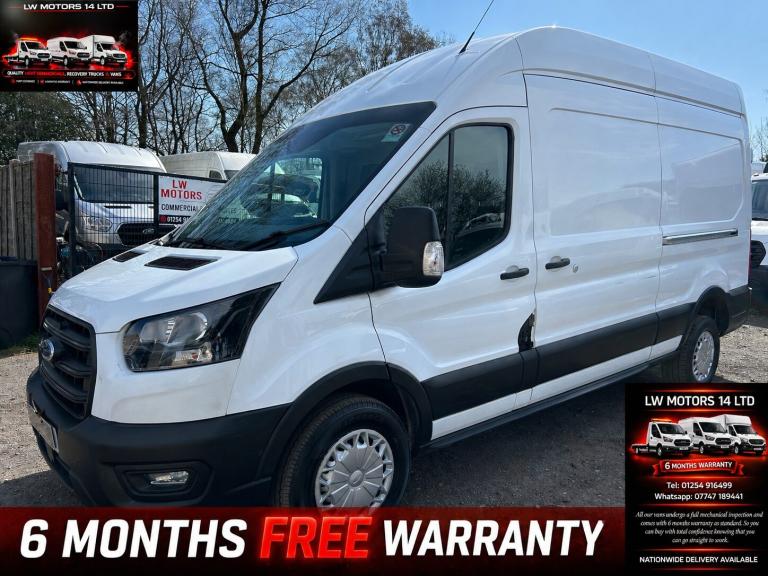 FORD TRANSIT 2.0 ECOBLUE L3H3 LEADER LWB HIGH ROOF PANEL VAN 2022 72 REG