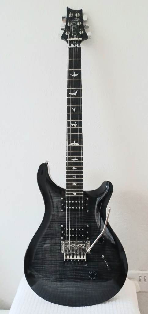 PRS SE Custom 24 Floyd Charcoal Burst