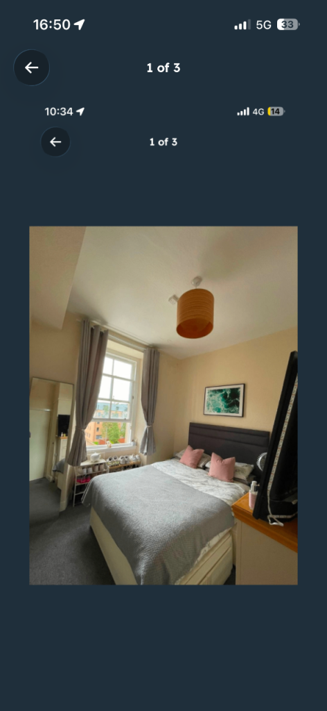 1 Bedroom Flat to Rent Leith / 2 Months Initially 