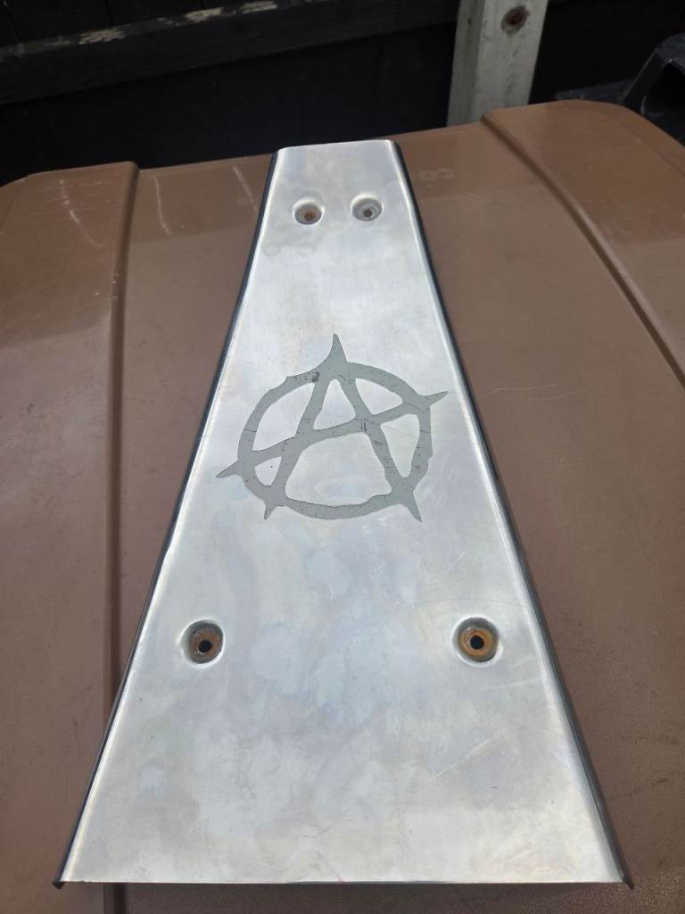 Chrome vespa px lml t5 classic centre mat 