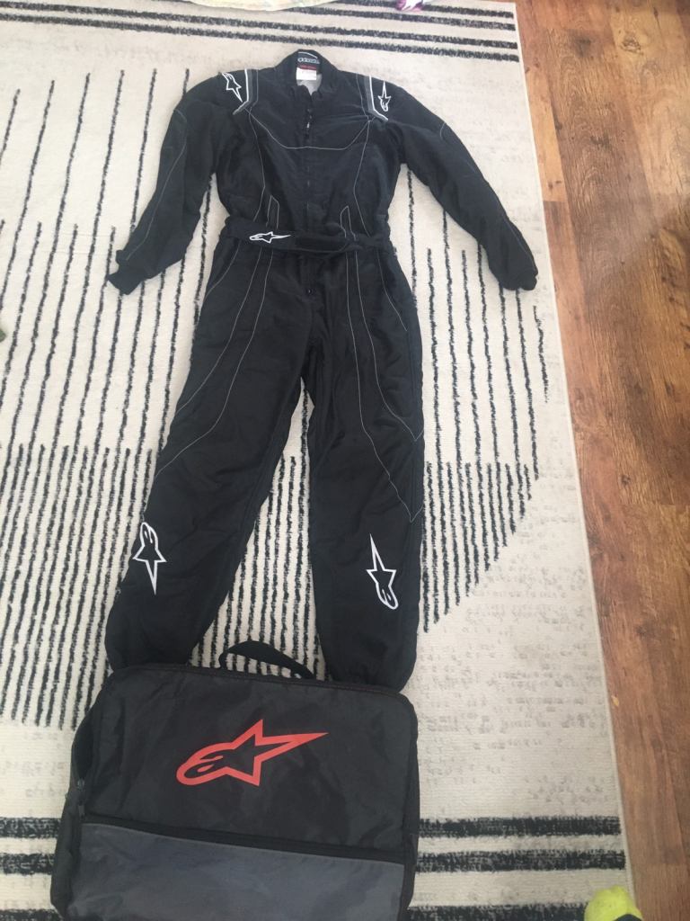 Alpine stars kart/race suit