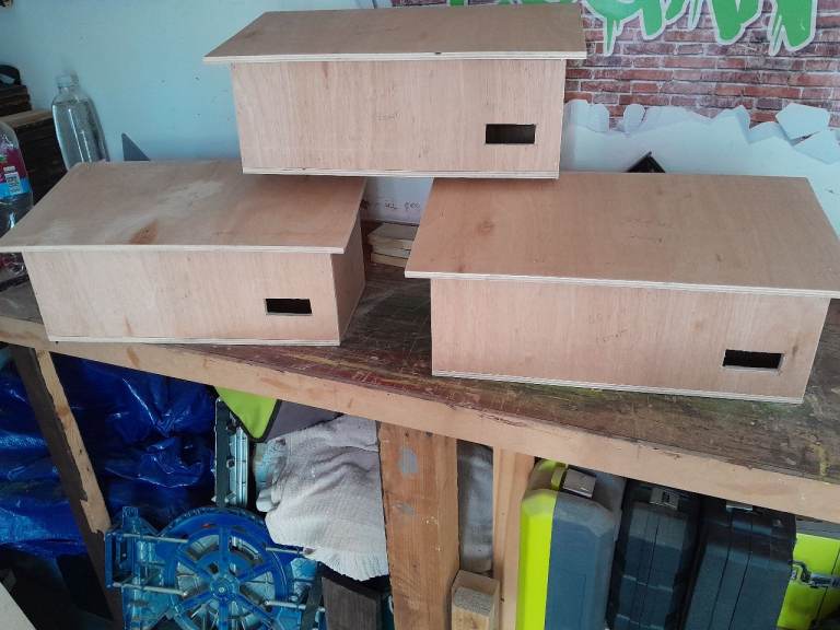 HANDMADE SWIFT NESTING  BOXES