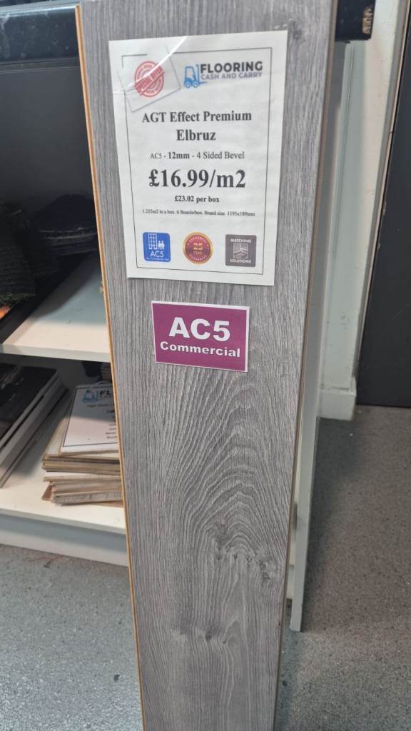 AGT Effect Premium Elbruz 12mm Laminate Flooring | CHEAPEST IN THE UK