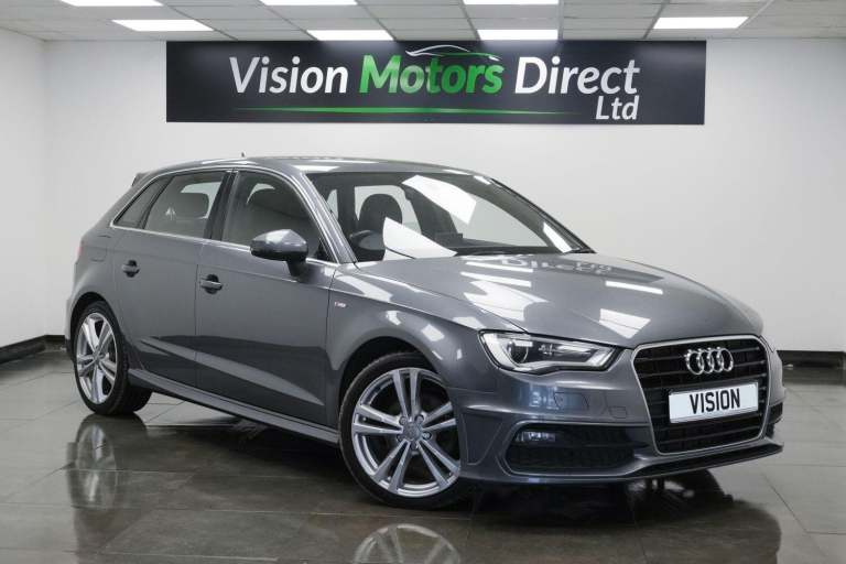 2015 Audi A3 1.6 TDI S line Sportback Euro 6 (s/s) 5dr HATCHBACK Diesel Manual