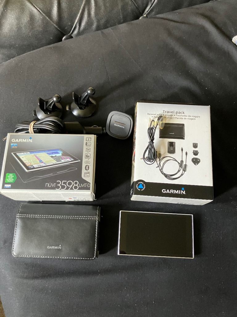 Garmin Nuvi 3598 LMT-D sat nav, as new