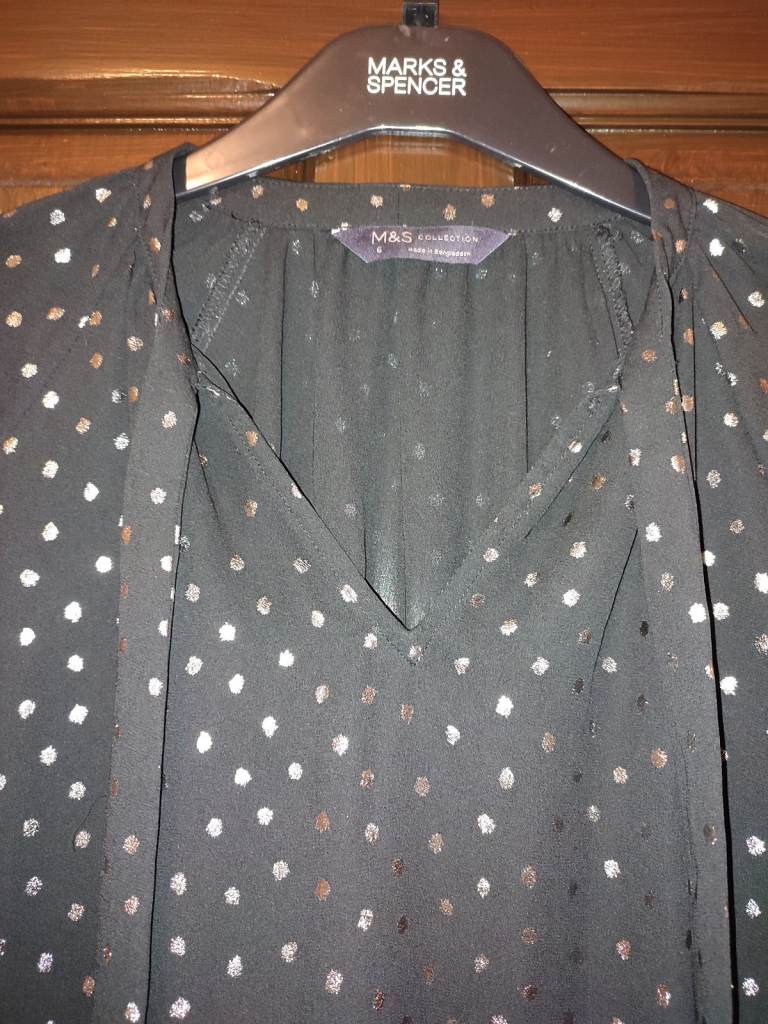 M&S BLOUSE SIZE 6